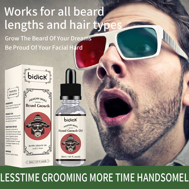 30Ml Beard Growth น้ำมัน Gentle Nourishing Beard Oil