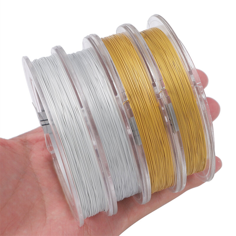 1Meter/Tasche Japan Flexy7 importiert weichen Stahldraht 7 Stränge Linie Schnur Perlen Linie DIY für Schmuck herstellung Armband & Halskette