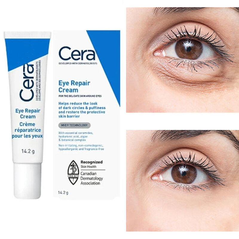 Retinol Anti-Wrinkle Eye Cream Dark Circles Remover Anti-Puffiness Eye Bags Fade Fine Lines Moisturizing Eye Beauty Health