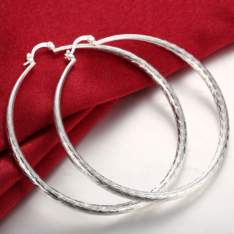 婚約指輪,スターリングシルバー100% のイヤリング,円形のイヤリング,女性の結婚式の婚約指輪,お祝いのジュエリー,925