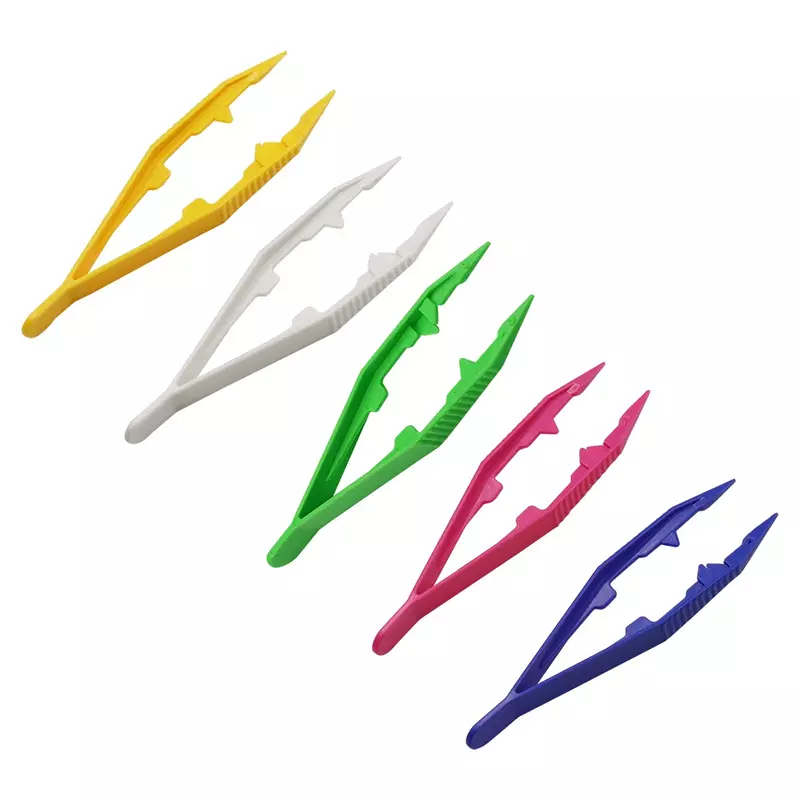 Grampos plásticos Handmade, verde, vermelho, branco, amarelo, azul, ferramentas diy, compondo e colocando grânulos
