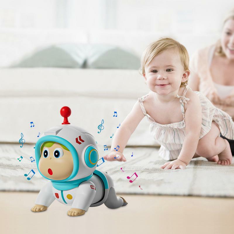 Learning To Crawl Toy Toddler Electric Toy For Learning To Crawl Learning-Education Toys For 0-3 Years Old Toddler For