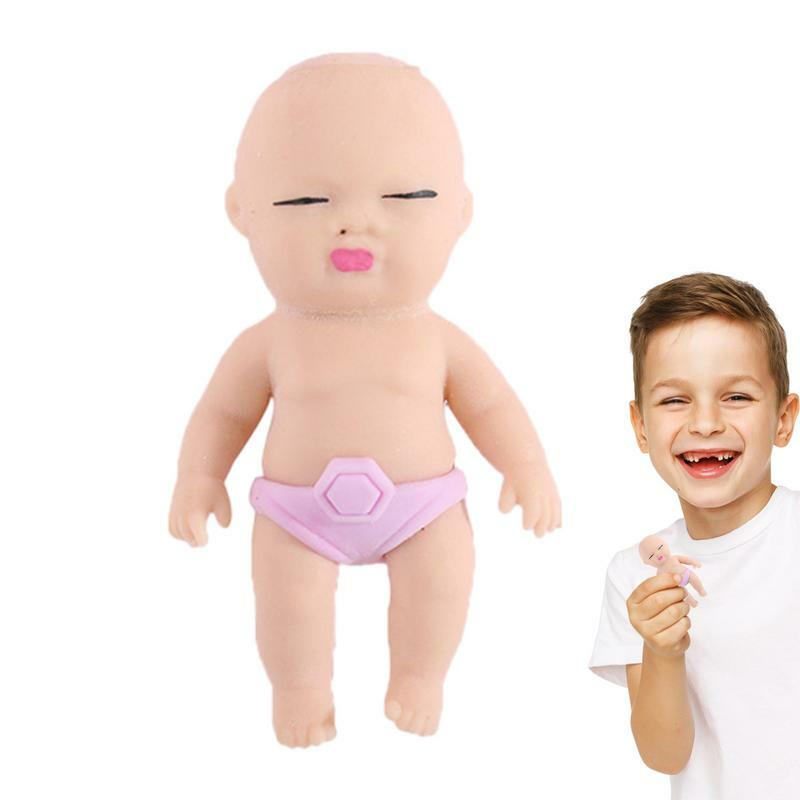 Bambola antistress realistica bambola per bambini realistici regali divertenti per gli amici giocattolo a lenta crescita giocattoli di simulazione di De-compressione per bambini