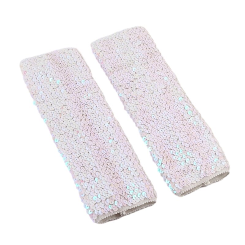 Женские перчатки с блестками, дизайн русалок, блестящие аксессуары для свадебного пения 28TF