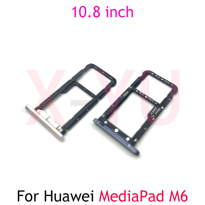 สำหรับ Huawei MediaPad M5 M6 10.8นิ้วถาดใส่ซิมการ์ดช่องใส่ซิมการ์ดตัวอ่านซิมการ์ด