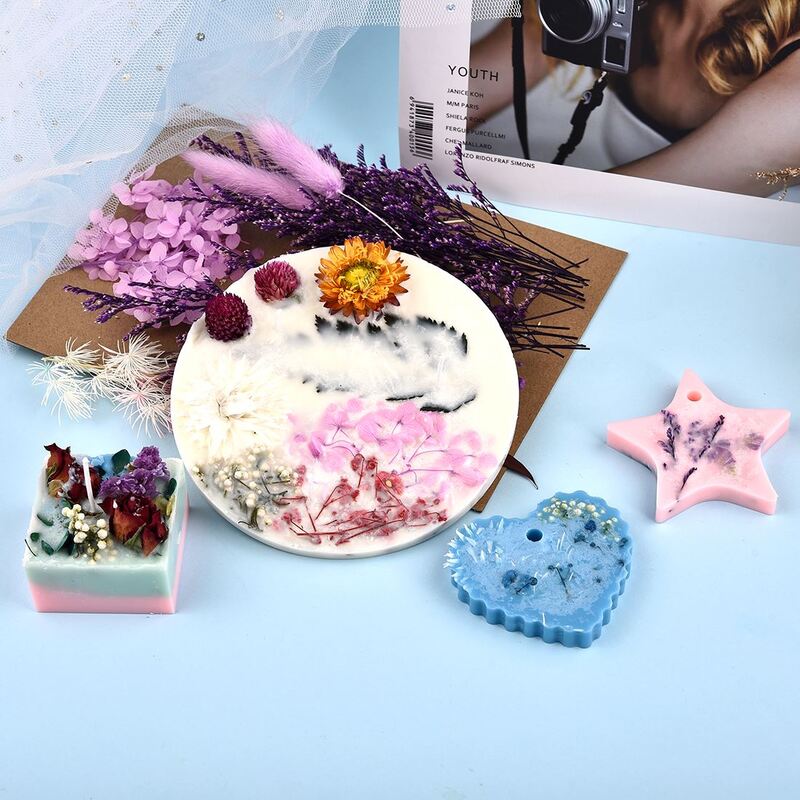 1Bag Dried Flowers Dry Plants For Epoxy Resin Casting Mold DIY Aromatherapy Candle Molds Crafts Tools Jewelry Making Accessories