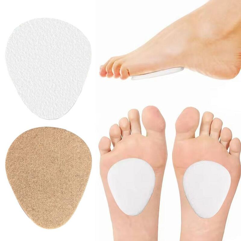 Niewidoczne skarpety poduszki pod śródstopie dla kobiet męskie poduszki wielokrotnego użytku na stopkę biegacza wkładki lecznicze antypoślizgowe ulga w bólu przednie stopy Cush X6k0