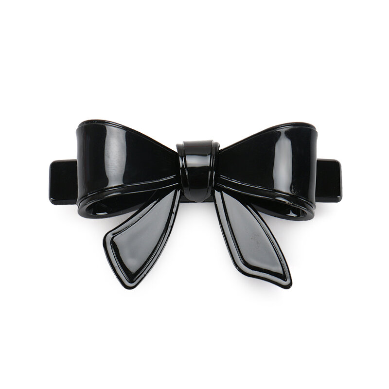 Buena Small Hair Clips Adorned With A Tenderly Bow And A Border Hair Accessories For Women Fashion Girl's Hair Barrette