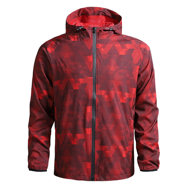 Tactical Men's Windbreaker Brand Clothing Outdoor Designer Loose Hooded Work Jacket Casual Autumn Mountaineering Camouflage Coat
