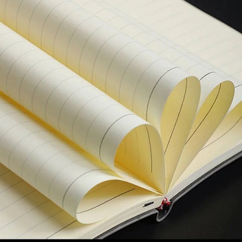 A5 A6 Notebook z owczarkami skórzany notatnik z dziennika biurowego do dziennika artykuły piśmienne z wyłożoną klasą studencką notatnik 160 stron/240 stron