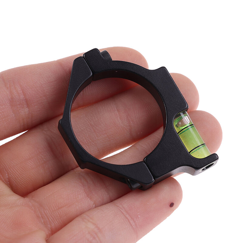 25.4mm/30mm Ring Adapter Bubble Level For Sight Balance Pipe Clamp Bracket For Scope Hunting Riflescope Hunting Gun Accessory