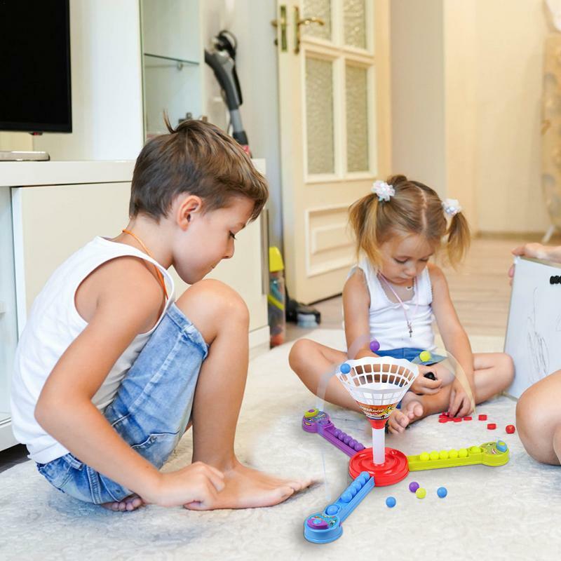 Tabletop Sports Shooting Toy 3-Player Table Top Games For Parent-Child Interaction Mini Tabletop Arcade Toy Birthday Gifts For