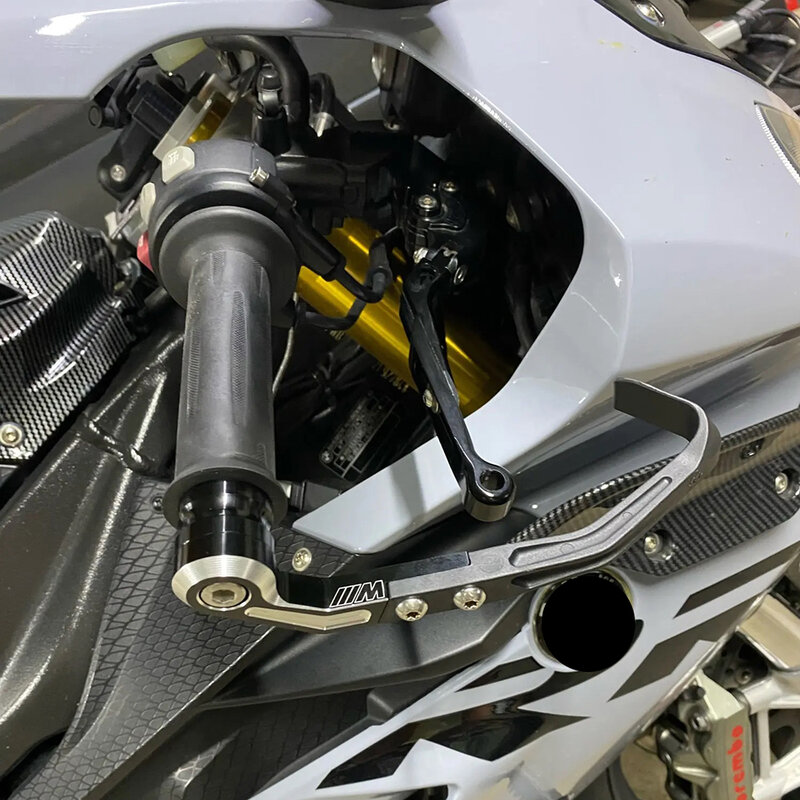 Dla BMW S1000RR 2019 2020 2021 dźwignie ochronne hamulca sprzęgło ochraniacz na kierownicę CNC motocyklowe osłona łuku