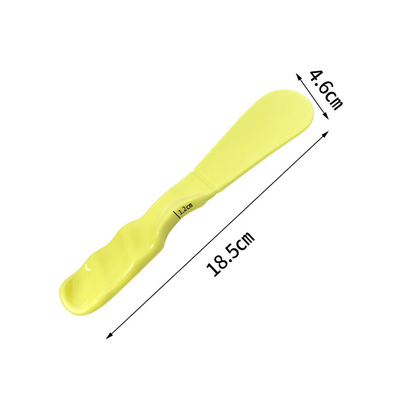 Dental Plastic Mixing Spatula Disposable Plastic Spatulas Assorted Powder Mold Knife Three Colors Available Dental Lab Tool