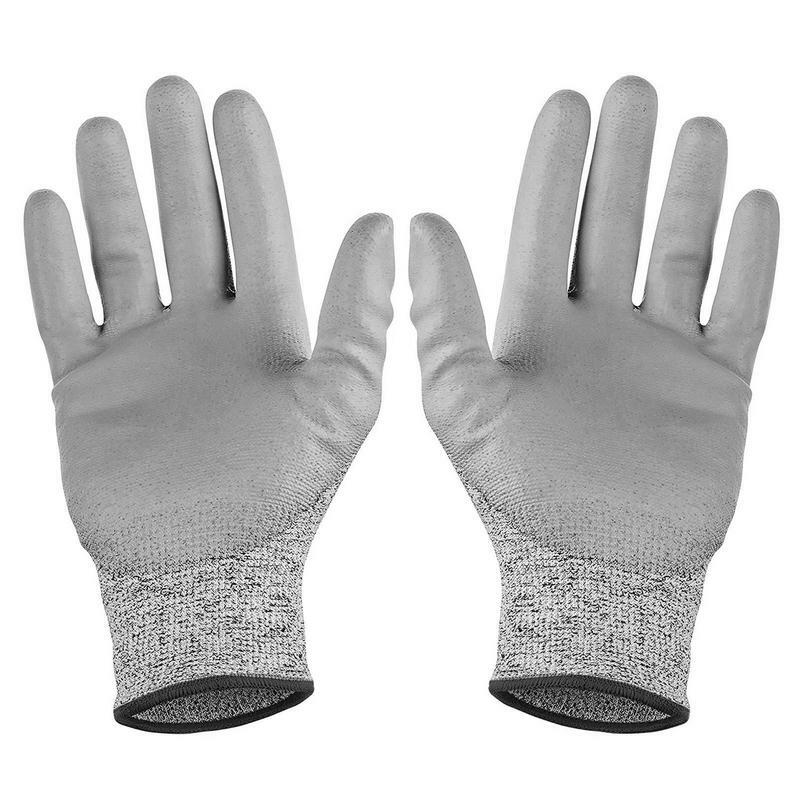 Защитные перчатки для защиты от порезов, высокопрочные многофункциональные перчатки для промышленного и кухонного садоводства с защитой от царапин и стекла, 2023 уровень 5