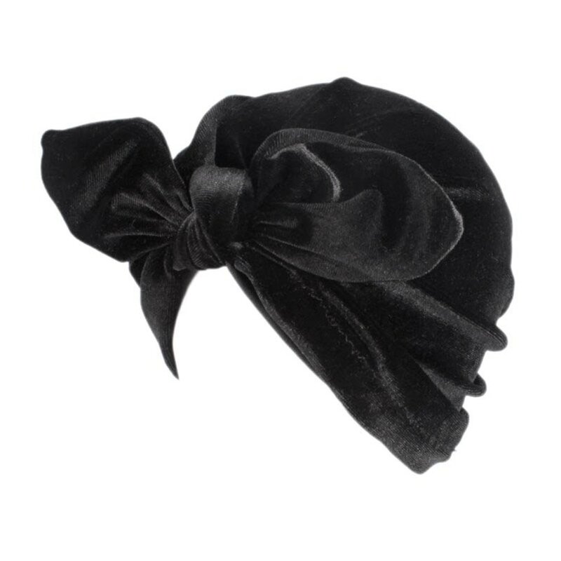 عمامة قبعة قبعة الحجاب مطوي الانحناء قبل تعادل فقدان الشعر أغطية الرأس الحجاب قبعة