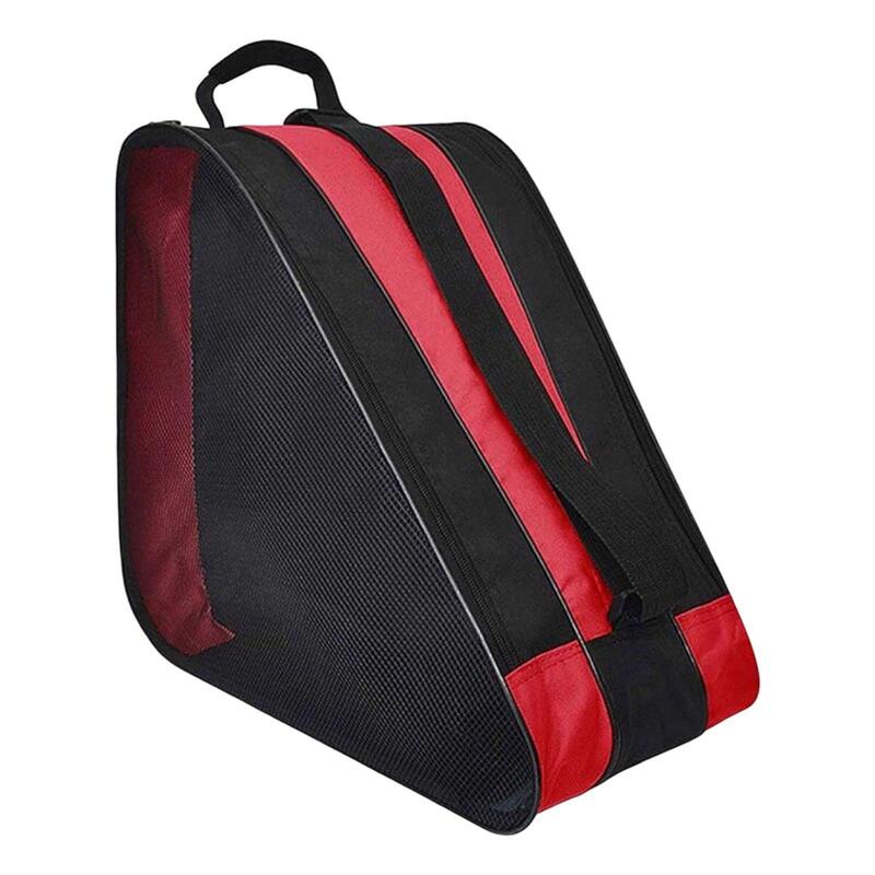 กระเป๋าโรลเลอร์สเก็ตที่ใช้งานง่ายและทนทานน้ำหนักเบาแบบพกพาอินไลน์สเก็ตกระเป๋าป้องกัน