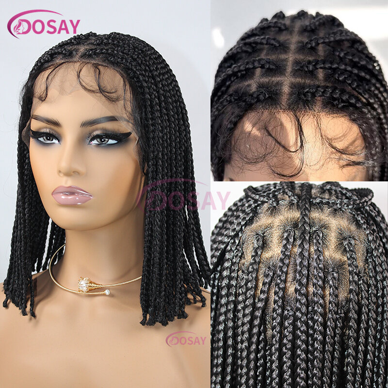 Goddess-peluca sintética de encaje transparente, pelo de bebé prearrancado, corta, Bob, rizos retorcidos, pelucas de encaje completo Afro Spring
