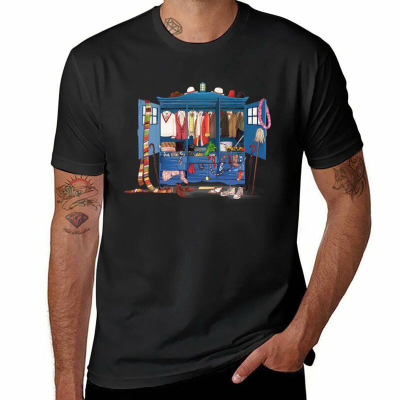 Camiseta The Who-drobe para hombre, ropa con diseño personalizado