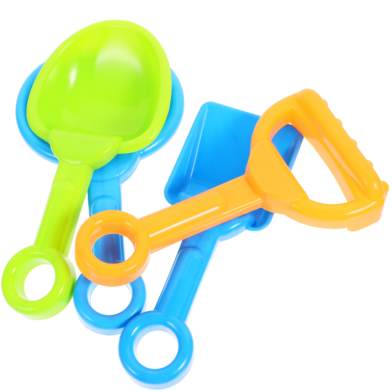 Ibasenice mainan alat mainan 4 buah warna menarik anak-anak luar ruangan playset pantai portabel tahan aus interaktif Playthings