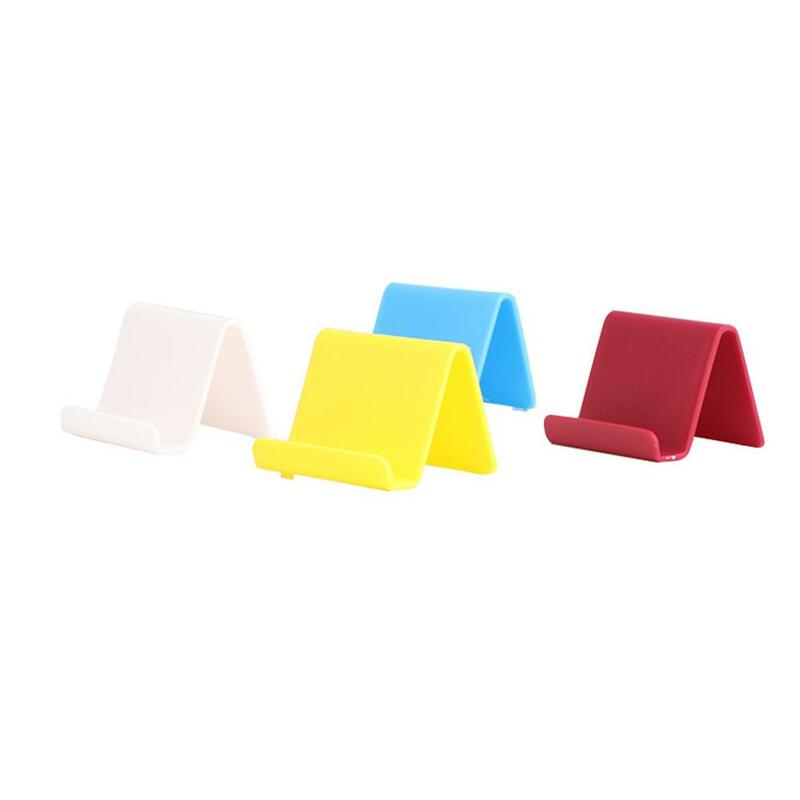 Cukierki kolor uchwyt telefonu uchwyt uniwersalny Mini inteligentny telefon stół biurko stojak do montażu do telefonów komórkowych tablety wspornik dla leniwych