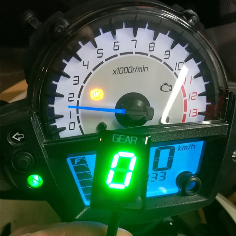 Motocicleta engrenagem indicador de exibição, medidor digital, acessórios, apto para Honda VT 400, 2009, 2010, 2011, 2012, 2013, 2014, EFI