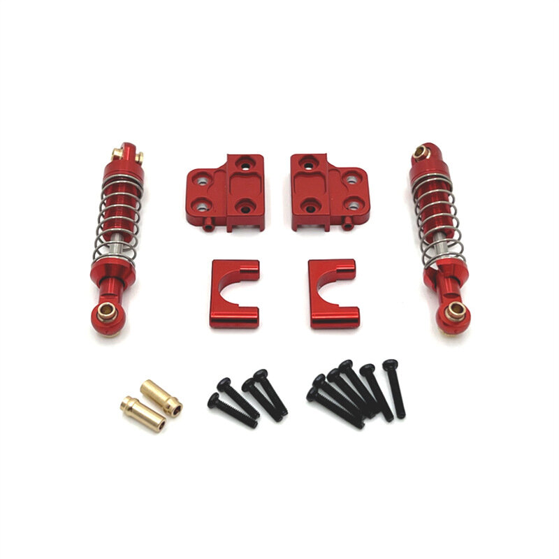 Suitable For MN Model 1/12 MN82 LC79 RC Car Parts With Metal Upgraded Rear Axle Fixing And Rear Shock Absorber