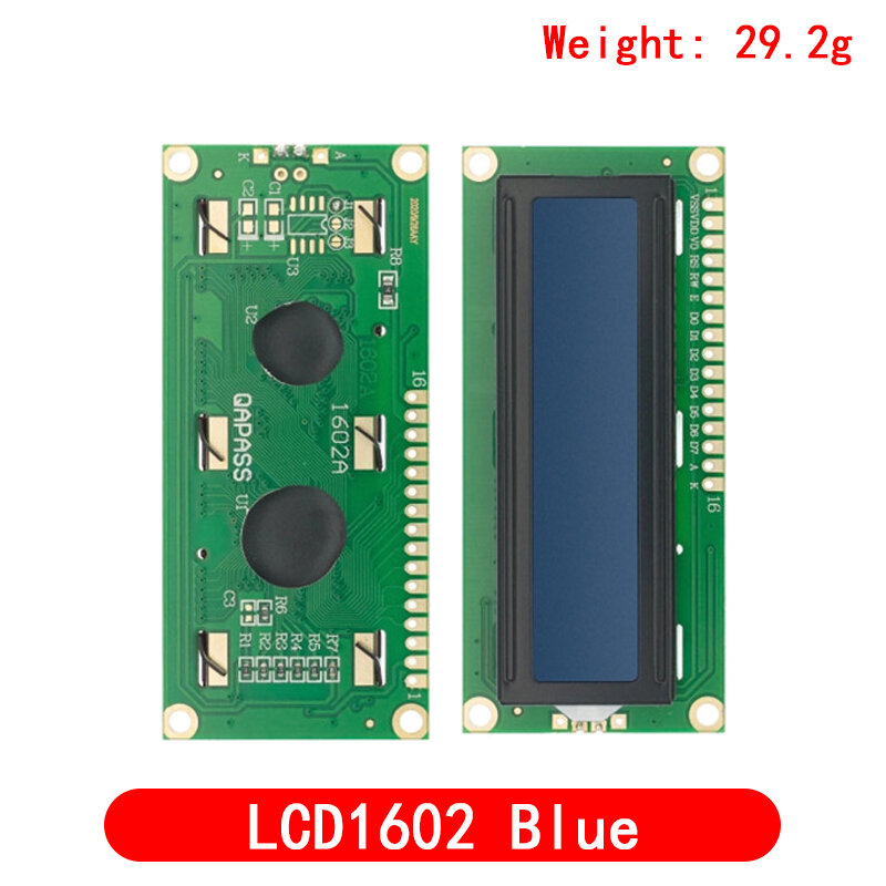 1 Teile/los LCD modul Blau Grün bildschirm IIC/I2C 1602 für arduino 1602 LCD UNO r3 mega2560 LCD1602
