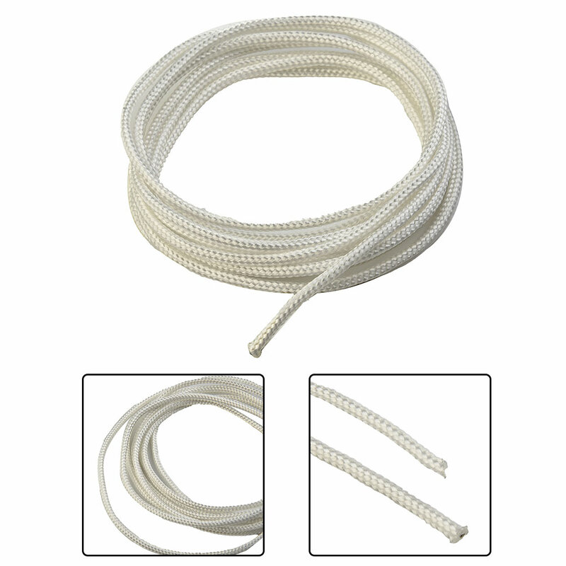 Rope Trimmer Starter Line 2.5mm/3mm/3.5mm/4mm Engine For Lawnmower For Strimmer Nylon White 2.5/3/3.5/4mm For Chainsaw