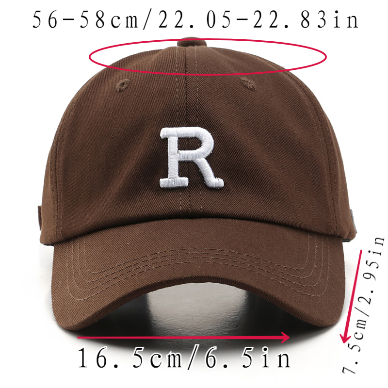 Sun Protection Letter Embroidered Baseball Caps Adjustable Breathable Snapback For Women Men Summer Sports Hiking Golf Dad Hat