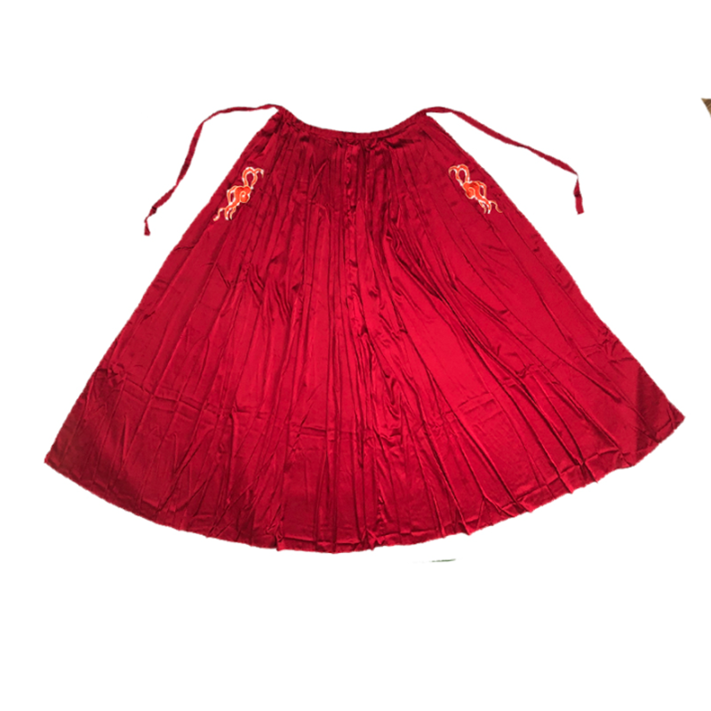 Jubah Hanfu Tiongkok Pakaian Pesta Kostum Pemanah Halloween Wanita & Pria Jubah Hanfu Jubah Merah Hitam untuk Pria dan Wanita