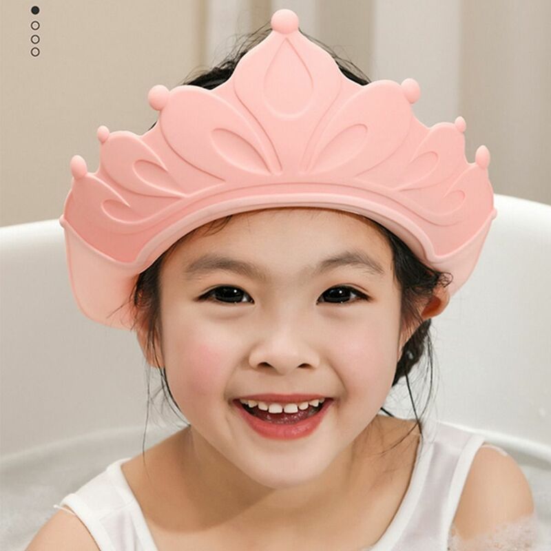 Czapka urocza dziecięca chroni pokrowiec na główkę wodoodporną kreskówkową czepek niemowlęcy pod prysznic kąpielową dla dzieci czepek pod prysznic zatyczka do szamponu kapelusz do mycia włosów