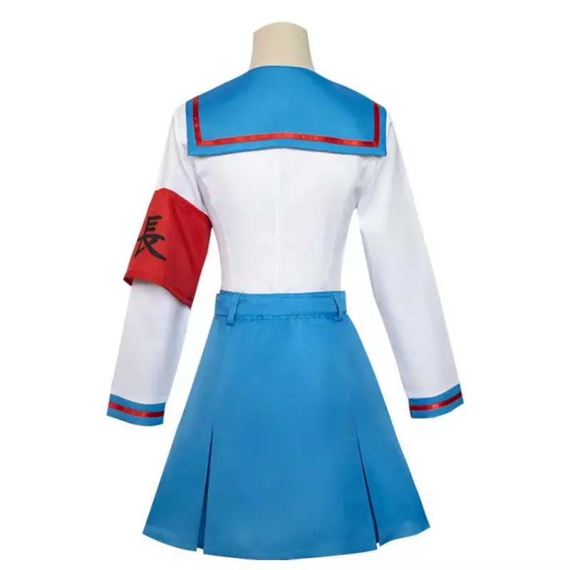 Костюм для косплея аниме, парик для косплея из аниме «Харухи», школьная форма лидера меланхоли, костюм матросского платья JK