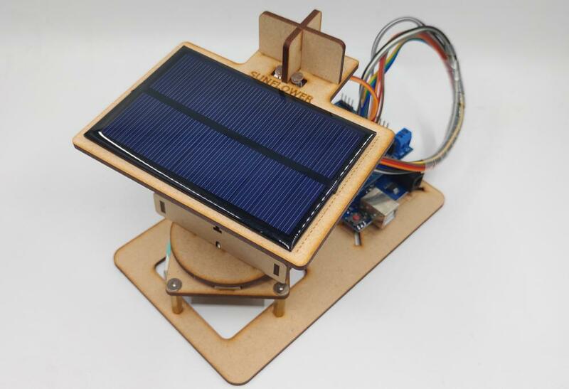 Inteligente Solar Tracking Equipment, Brinquedos STEM, Programação DIY, Peças para Arduino Robot, UNO Aprendizagem, Kit, Robot Gift