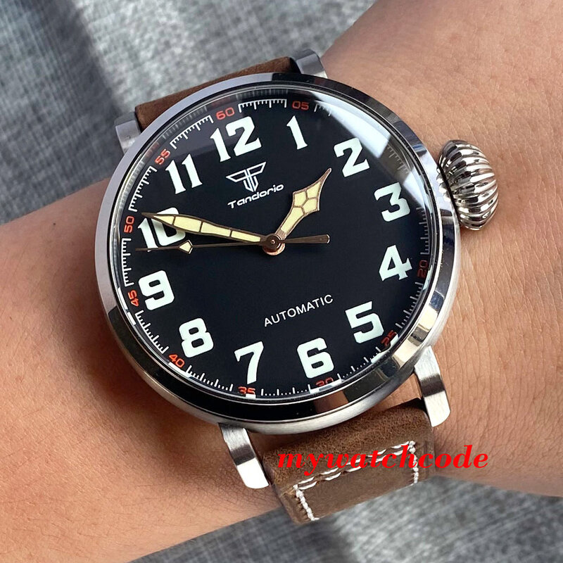 メンズウォッチ,自動腕時計,発光,サファイア,サファイアクリスタル,47mm,nh35a p5000
