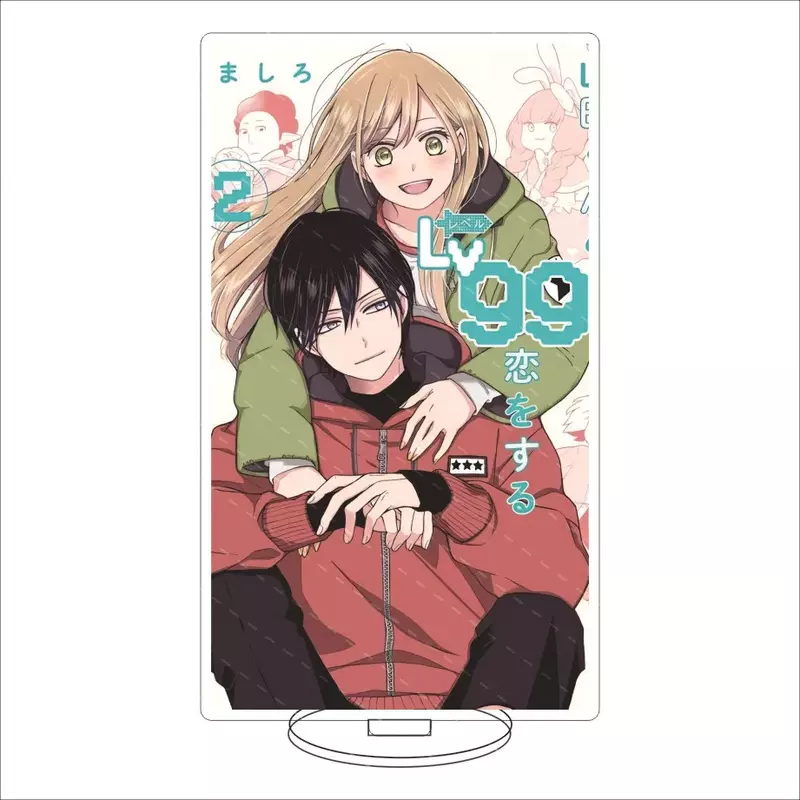 Anime My Love Story with Yamada-kun At Lv999 Stand Acrylic Figure Standing Model Plate Desktop Holder Cosplay Collections
