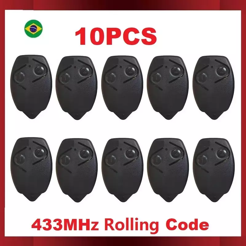 3PCS ROSSI Garage Remote Control 433.92MHz Rolling Code ROSSI Electric Gate for Remote Control 433MHz Garage Door Opener Command