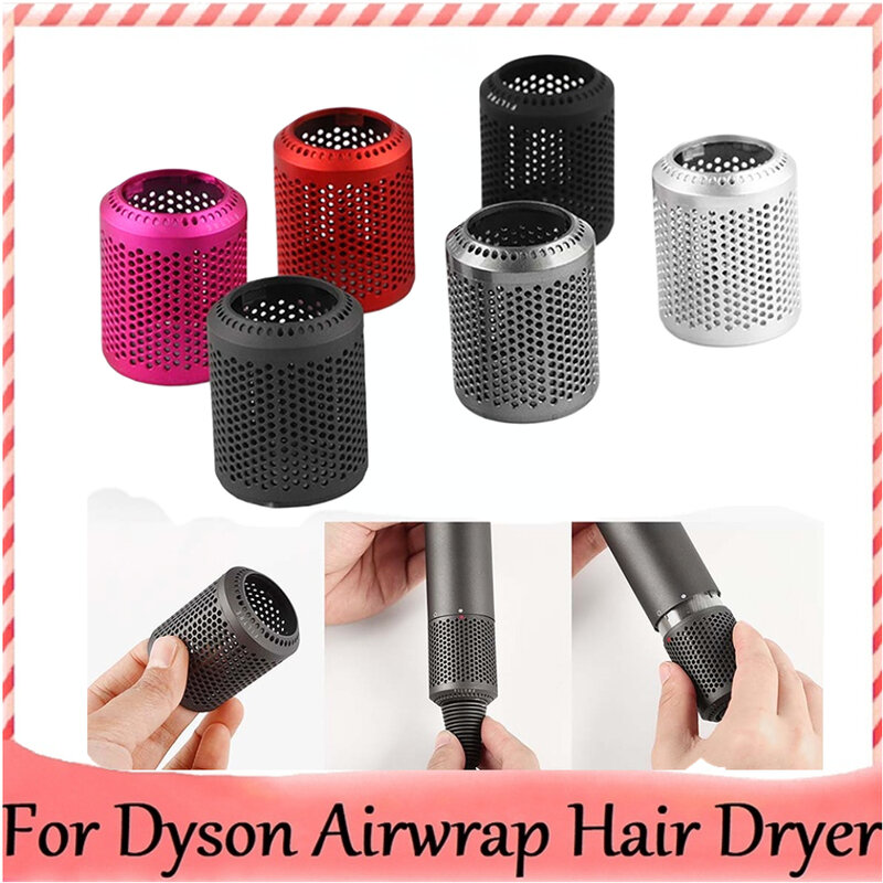 Dla Dyson suszarka do włosów sitko sitko zewnętrzny klosz siatka do Dyson HD01 HD03 HD08 suszarka do włosów pyłoszczelna uniwersalna osłona filtra