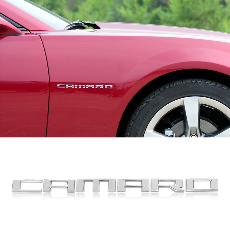 3D Metal ZL1 Car Stickers Rear Trunk Decal For Camaro Car Stlying Badge Logo Grill Emblem Auto Accessories