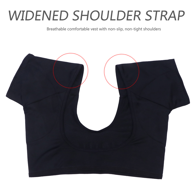 Sports Sweat Vest Armpit Care Shirt Underarm Pad Womens Blouses Sweatshirt for Girl Women's Panties