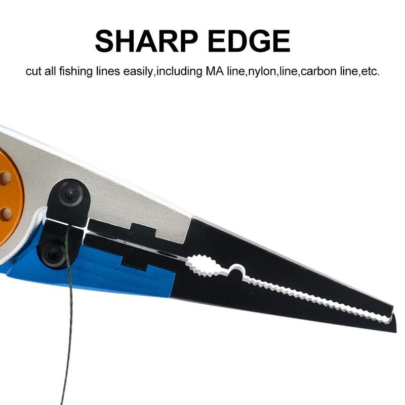 Szczypce wędkarskie Wielofunkcyjny nóż ze stopu aluminium Nożyczki do usuwania haka 150g 20cm sprzęt wędkarski