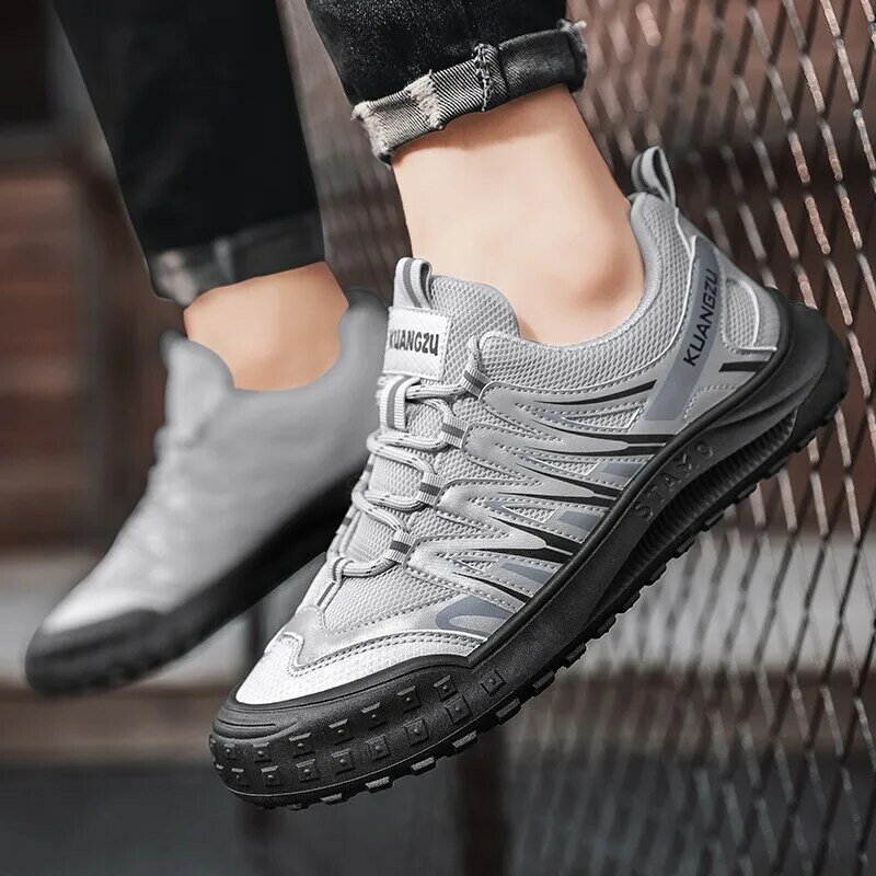 Shoes for Men 2023 New Fashion Casual Shoes Breathable and Comfortable Sports Outdoor Hiking Wearresistant Men's Walking Shoes
