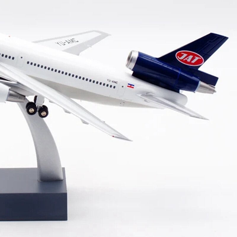 Juguete de avión de aviación Civil, Avión de aleación y plástico de DC-10-30, escala 1:200, simulación de colección de regalo