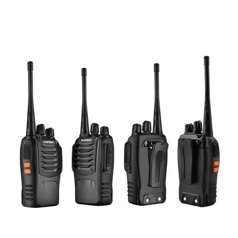 جهاز اتصال لاسلكي طويل المدى ، UHF ، 5 واط ، من من من من من من من من نوع Walkie Talkie ، BF888s ، H777 ، راديو ثنائي الاتجاه لفندق الصيد
