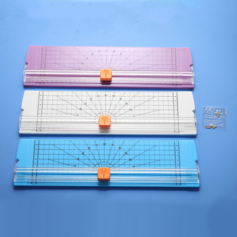 Precision Paper Photo Trimmers, A4 Paper Cutter, Scrapbook Trimmer, leve corte Mat máquina para escritório e escola