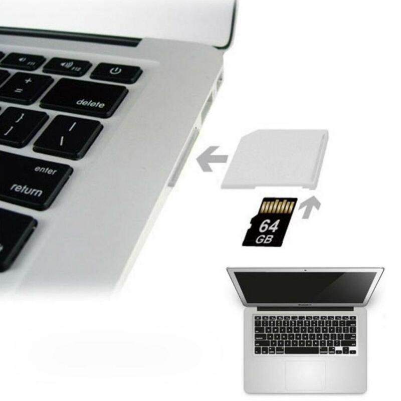 Adaptador de cubierta de tarjeta Mini para portátil, convertidor de memoria TF a SDHC corto, SD, lector de tarjetas de memoria Pro