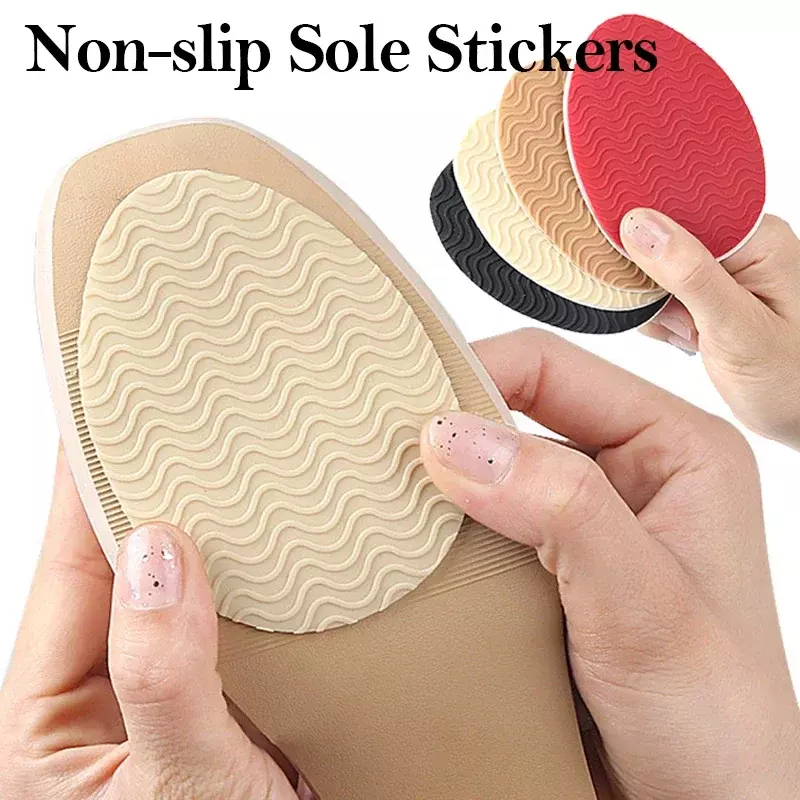 2-8pcs Women's Silicone Forefoot High Heel Stickers Self-Adhesive Non-Slip Rubber Shoes Mat Bottom Sheet Soles Paddings
