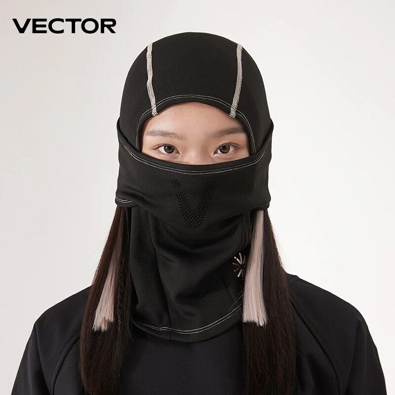 VECTOR Winter Cycling Mask Fleece Thermal Keep Warm maschera per il viso da ciclismo antivento passamontagna maschera da sci pesca cappello da sci copricapo
