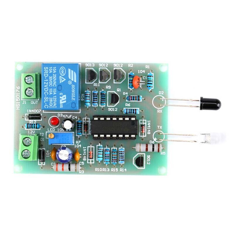 Kit de interruptor de sensor infrarrojo, interruptor de proximidad infrarrojo, secador de manos automático, módulo de control de grifo automático