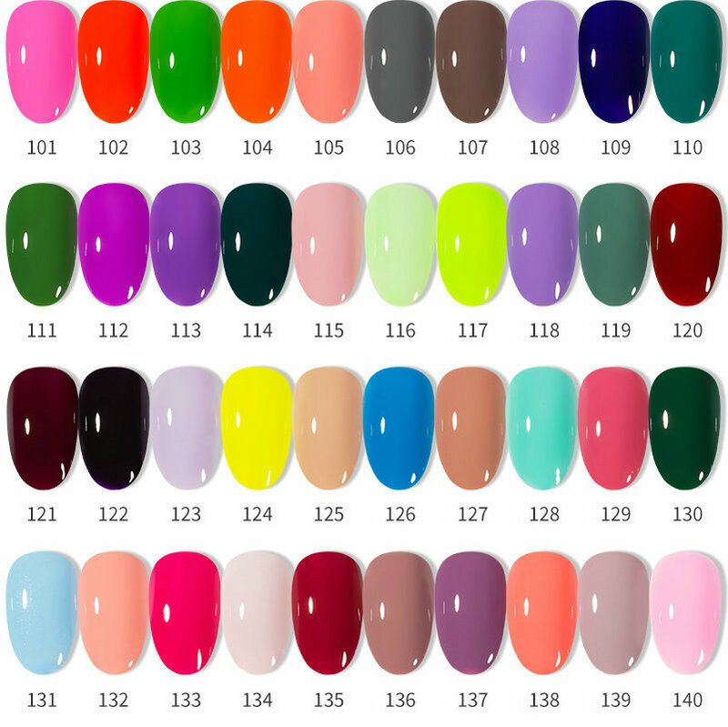 Rs nagel uv led nagel liefert 15ml nagel gel politur 120 farben gel lack #061-100 farbe gel lack von nail art gel politur